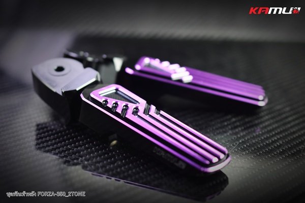 พักเท้าหลัง CNC 2-Tone ตรงรุ่น FORZA-350 KAMUI