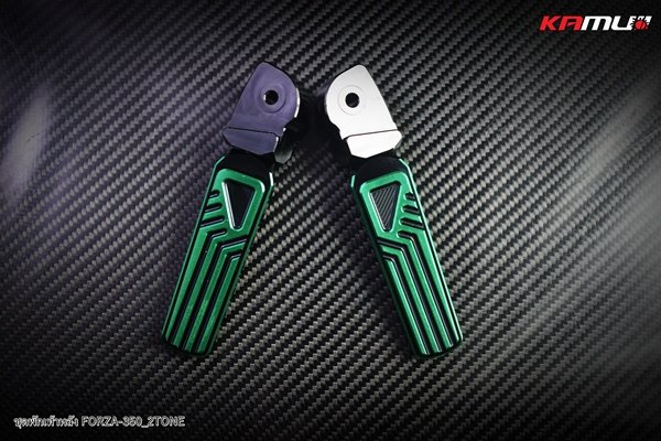 พักเท้าหลัง CNC 2-Tone ตรงรุ่น FORZA-350 KAMUI