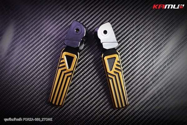 พักเท้าหลัง CNC 2-Tone ตรงรุ่น FORZA-350 KAMUI