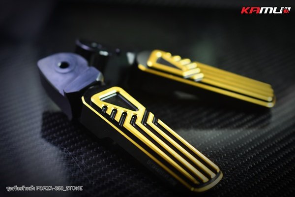 พักเท้าหลัง CNC 2-Tone ตรงรุ่น FORZA-350 KAMUI
