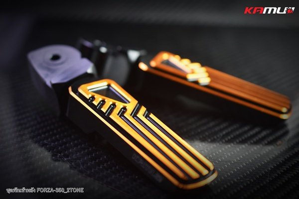 พักเท้าหลัง CNC 2-Tone ตรงรุ่น FORZA-350 KAMUI
