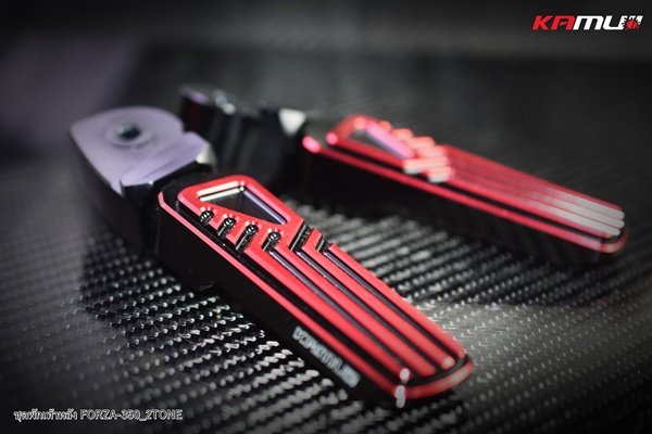 พักเท้าหลัง CNC 2-Tone ตรงรุ่น FORZA-350 KAMUI