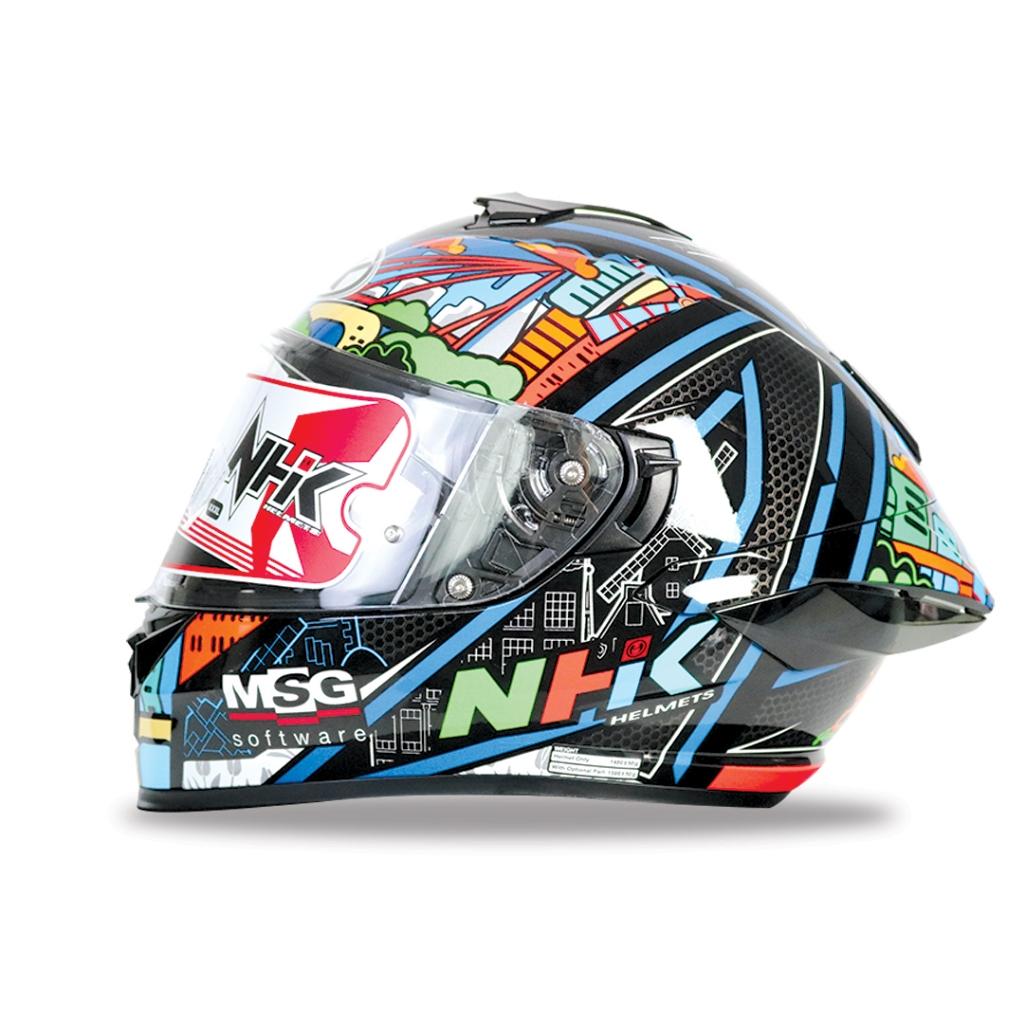 หมวกกันน็อค เต็มใบ NHK Helmet K5R Bo bendsneyder #6