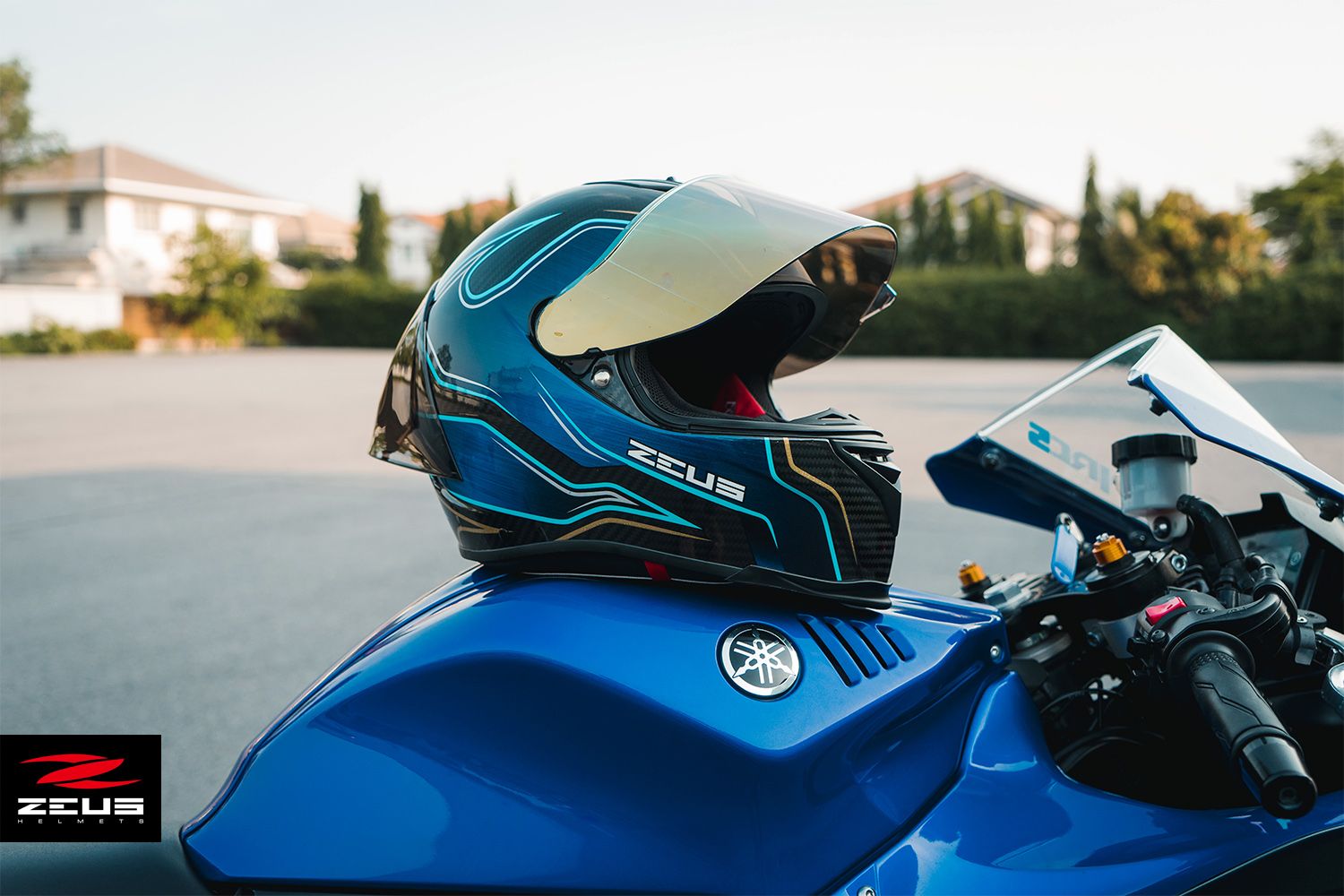 หมวกกันน็อค ZEUS ZS-1900 AO28 BLUE