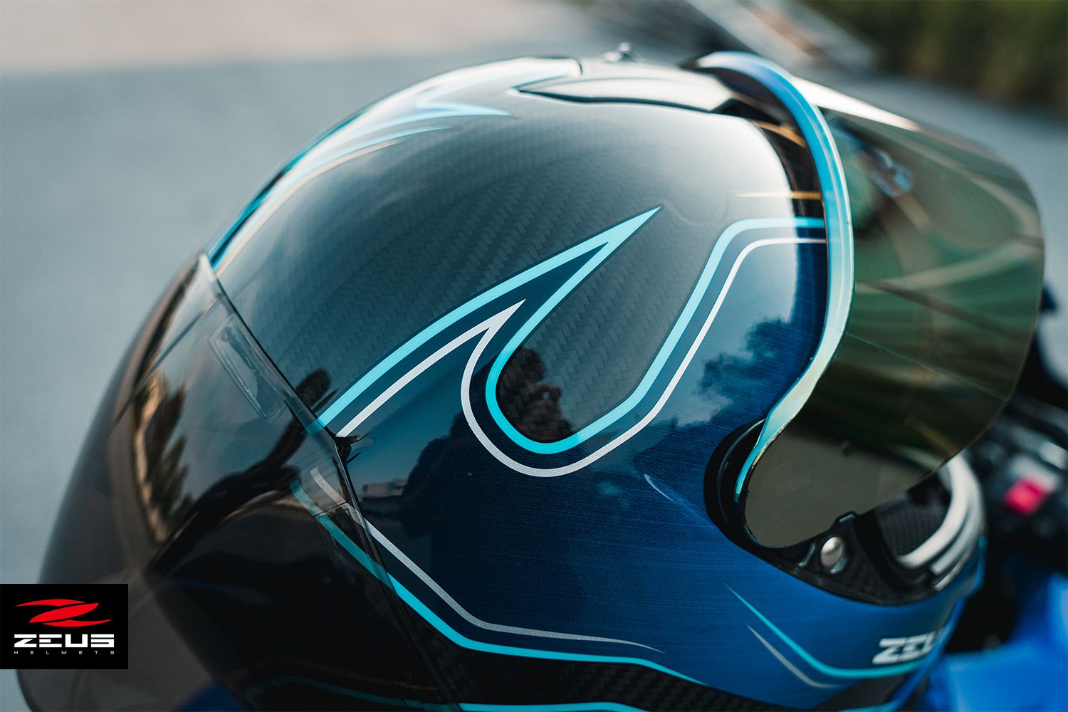 หมวกกันน็อค ZEUS ZS-1900 AO28 BLUE