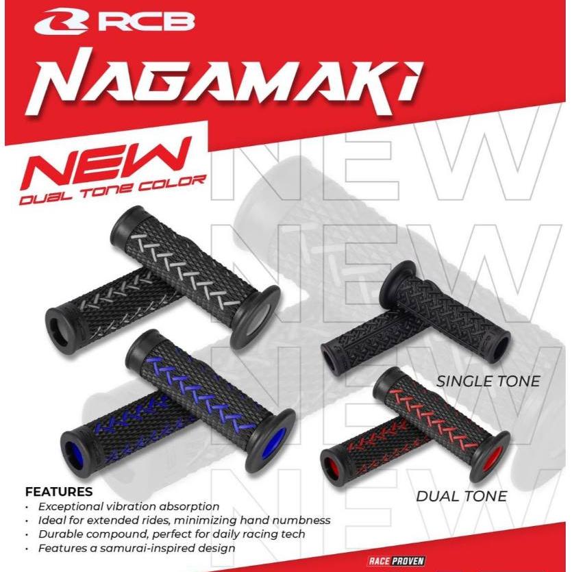 ปลอกแฮน NAGAMAKI สำหรับมอเตอร์ไซค์ RCB (0346)