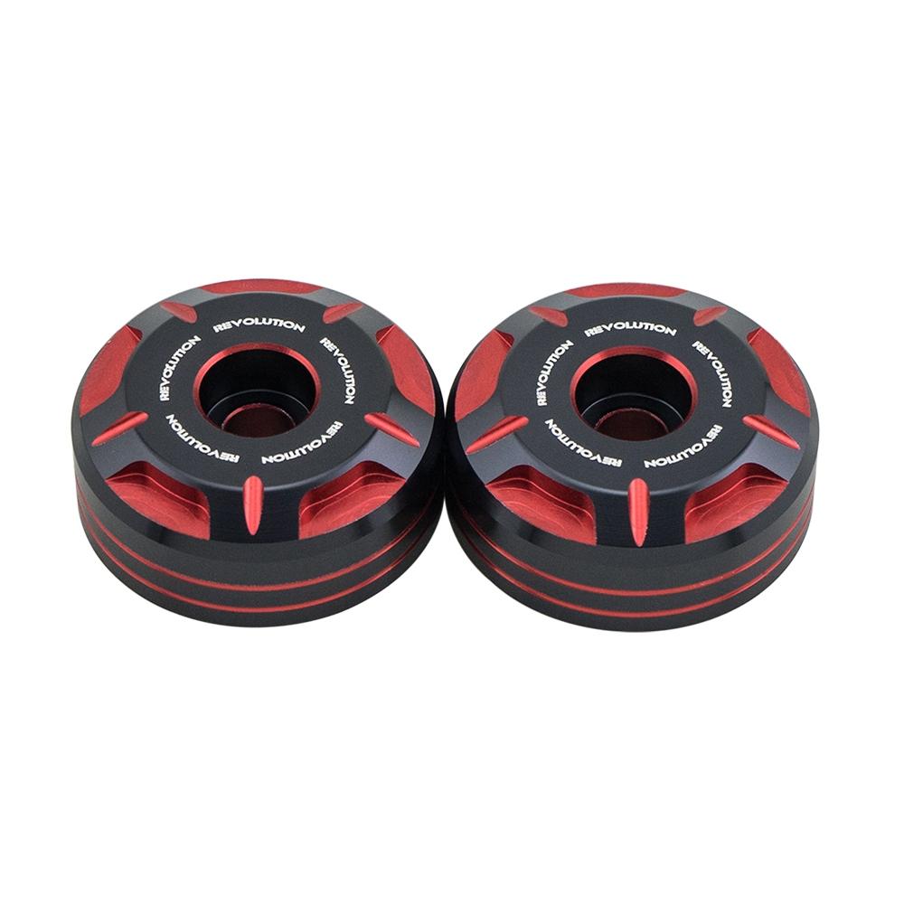น๊อตปลายแฮนด์ (ทูโทน) REVOLUTION FORZA-350, X-MAX 300 ใช้ทั่วไป (34×13.5mm) (064)