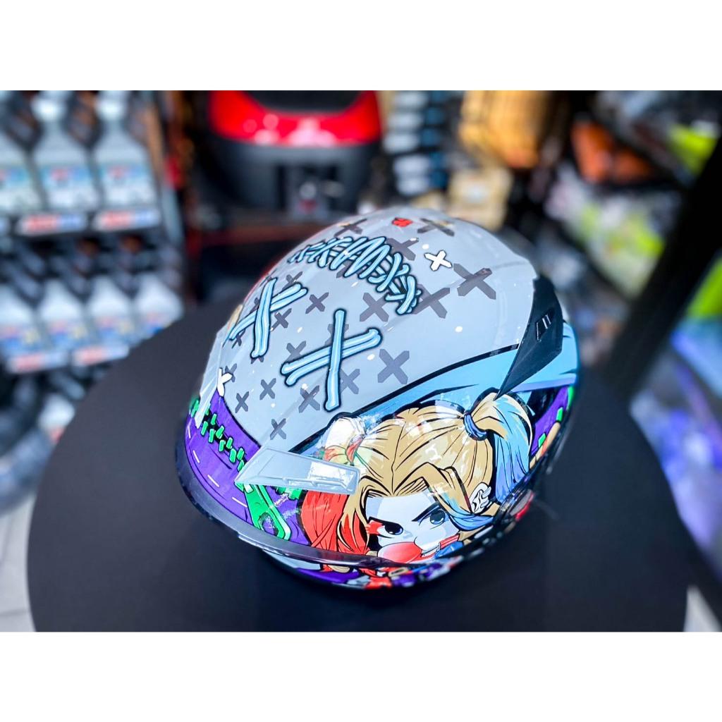หมวกกันน็อคครึ่งใบ RD RANDOM AIR FORCE 1 Open Face Helmet  Harley Quinn (H006)