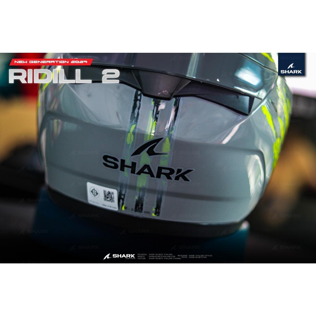 หมวกกันน็อค SHARK RIDILL 2 Assya (SAY) (H003)(สอบถามขนาดไซส์หมวกได้ทางแชทร้านค่ะ)