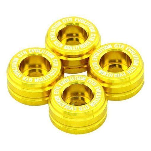 บู๊ชรองน็อตยึดบังโคลนหน้า (4ชิ้น) GTR MT-15, M-SLAZ, N-MAX 155 ปี 2020, AEROX-155 (0263)