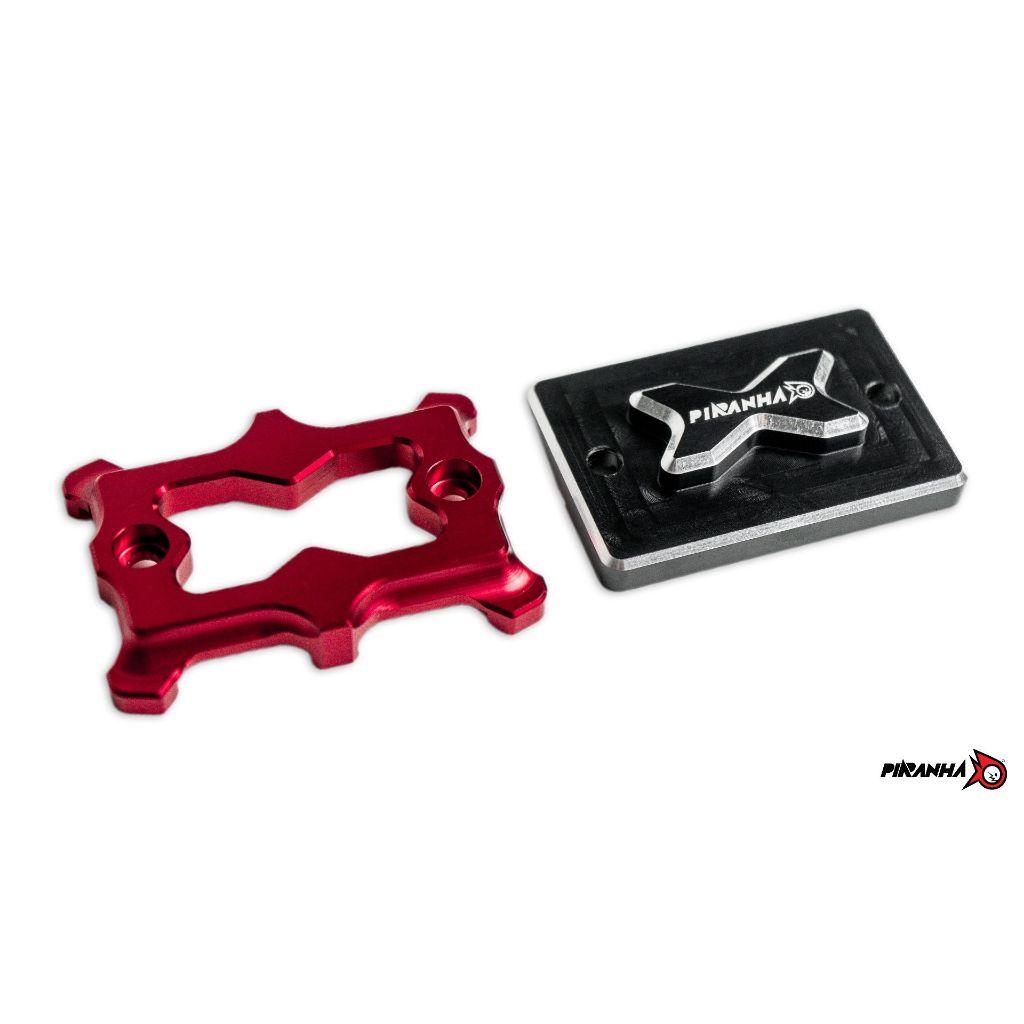 ฝาปิดน้ำมันดิสเบรค CNC Cross Style ADV 150-350 / FORZA 300-350/ GPX DRONE / R-15M /CBR-150R 2021/PCX-160 PIRANHA (0335)