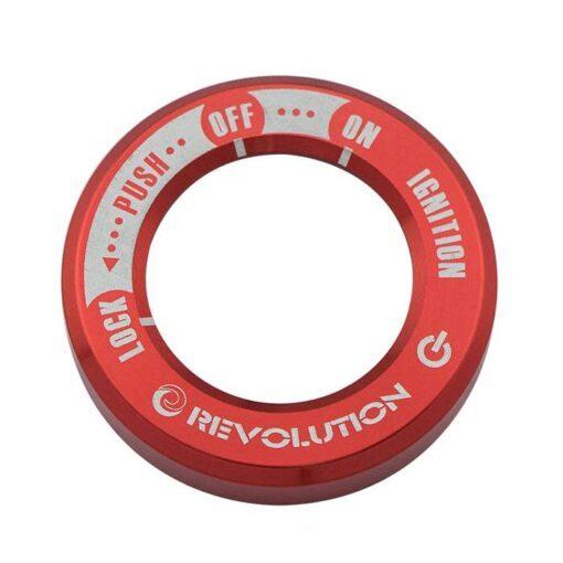 ฝาครอบสวิทกุญแจ CNC REVOLUTION CT-125, MONKEY-125 (4-5 เกียร์) (0198)