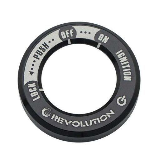 ฝาครอบสวิทกุญแจ CNC REVOLUTION CT-125, MONKEY-125 (4-5 เกียร์) (0198)