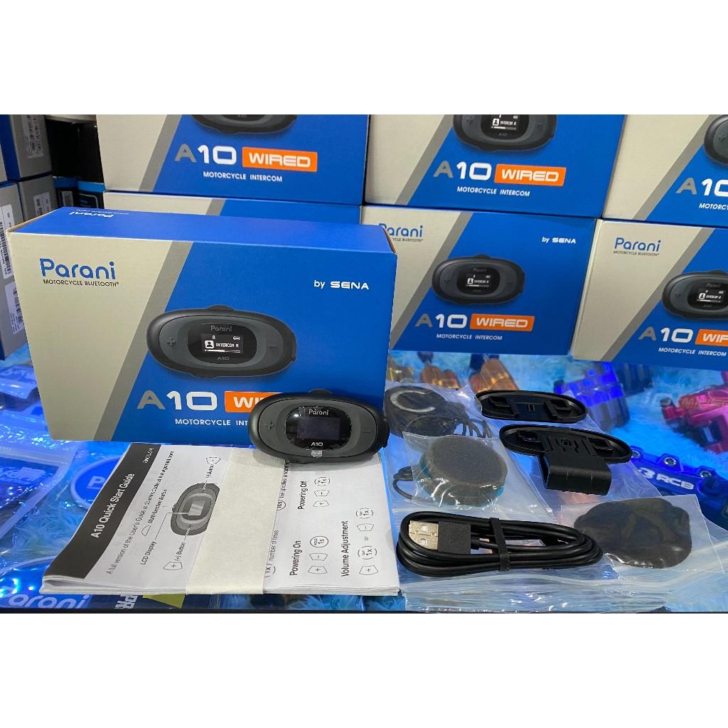 บลูทูธ PARANI A10 WIRED เวอร์ชั่น 5.1 บลูทูธติดหมวกกันน็อค (H002)