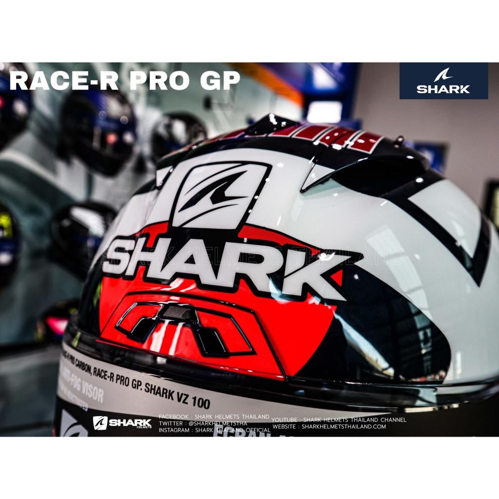 หมวกกันน็อค SHARK RACE-R PRO GP ZARCO SIGNATURE (BWR)