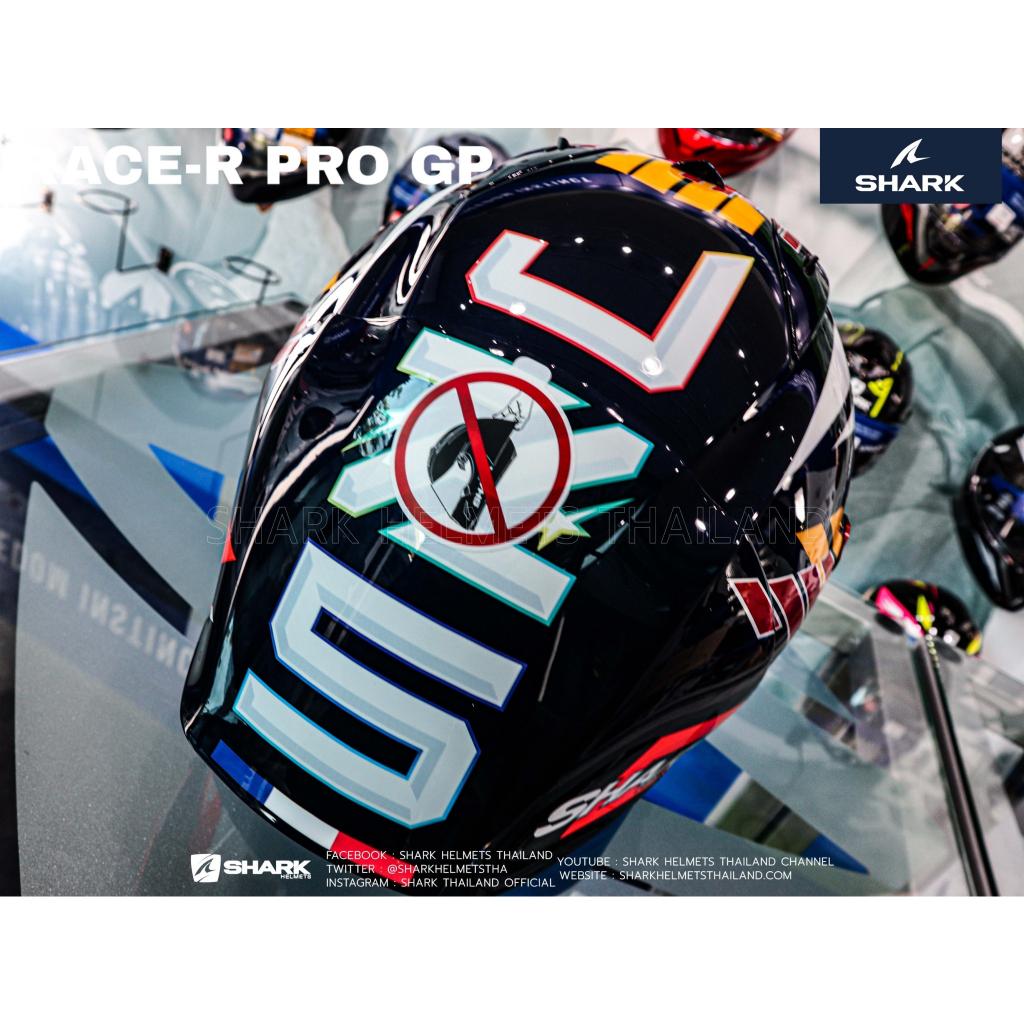หมวกกันน็อค SHARK RACE-R PRO GP ZARCO SIGNATURE (BWR)