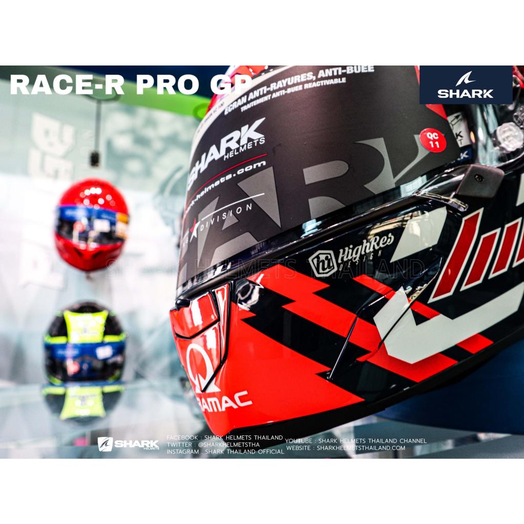 หมวกกันน็อค SHARK RACE-R PRO GP ZARCO SIGNATURE (BWR)