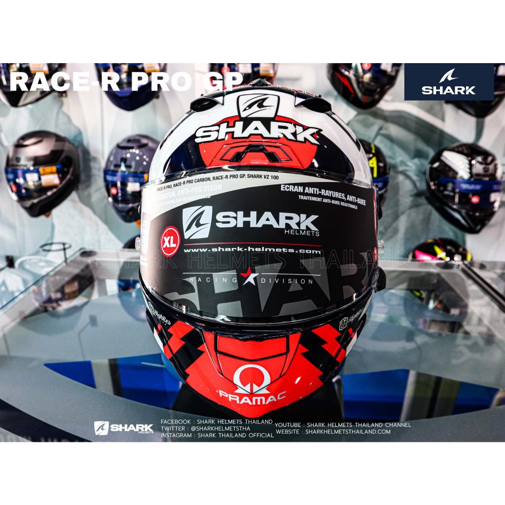 หมวกกันน็อค SHARK RACE-R PRO GP ZARCO SIGNATURE (BWR)