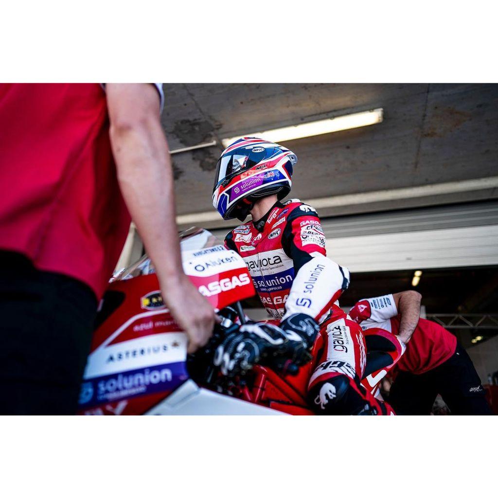 หมวก NHK Helmets K5R : Jacob Roulstone โมเดลใหม่ล่าสุด ทรงอย่างซิ่ง Full Face มีแว่นสองชั้น