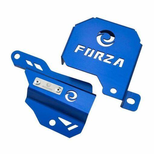 ฝาครอบคอยล์ไฟ+ครอบสายดีส (ลูมิเนียม) REVOLUTION FORZA-300, FORZA-350 NEW