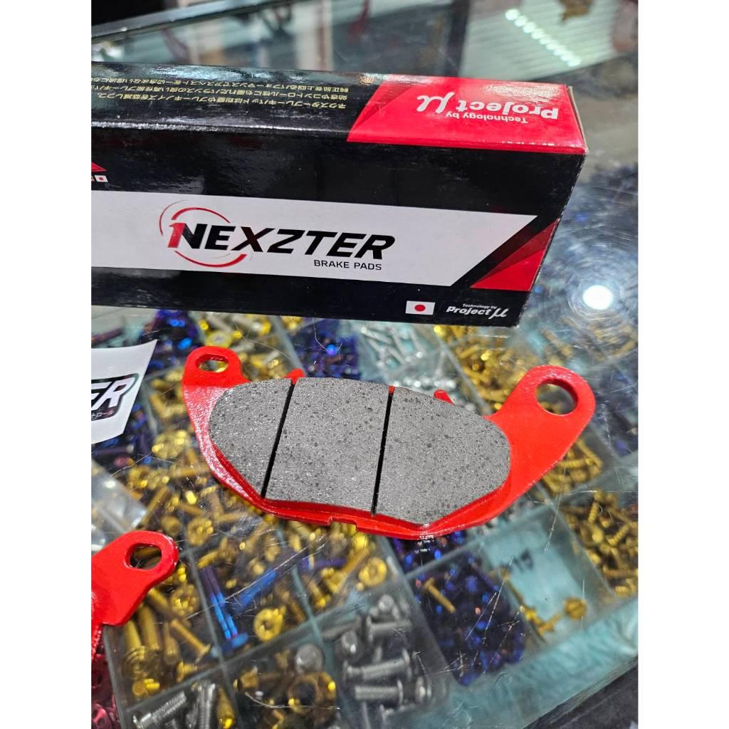 ผ้าเบรค NEXZTER หน้า 5960AA หลัง 6162AA สำหรับรถรุ่น R3 / MT03 / X-MAX