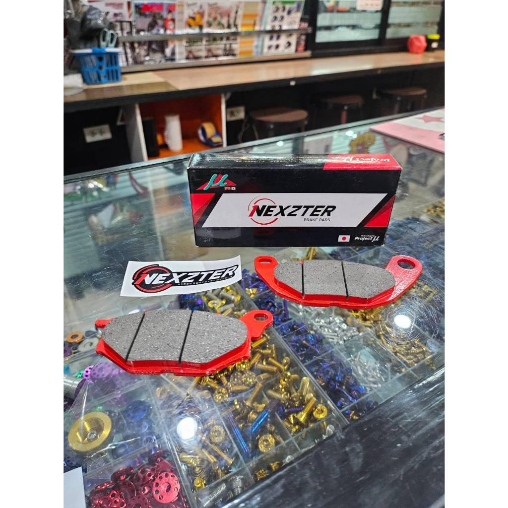 ผ้าเบรค NEXZTER หน้า 5960AA หลัง 6162AA สำหรับรถรุ่น R3 / MT03 / X-MAX