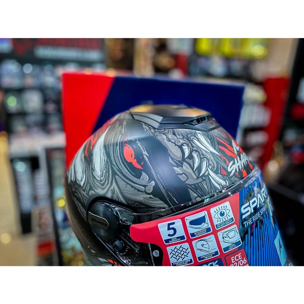 หมวกกันน็อค SHARK SPARTAN RS Shaytan ลายใหม่ล่าสุด มี3สี