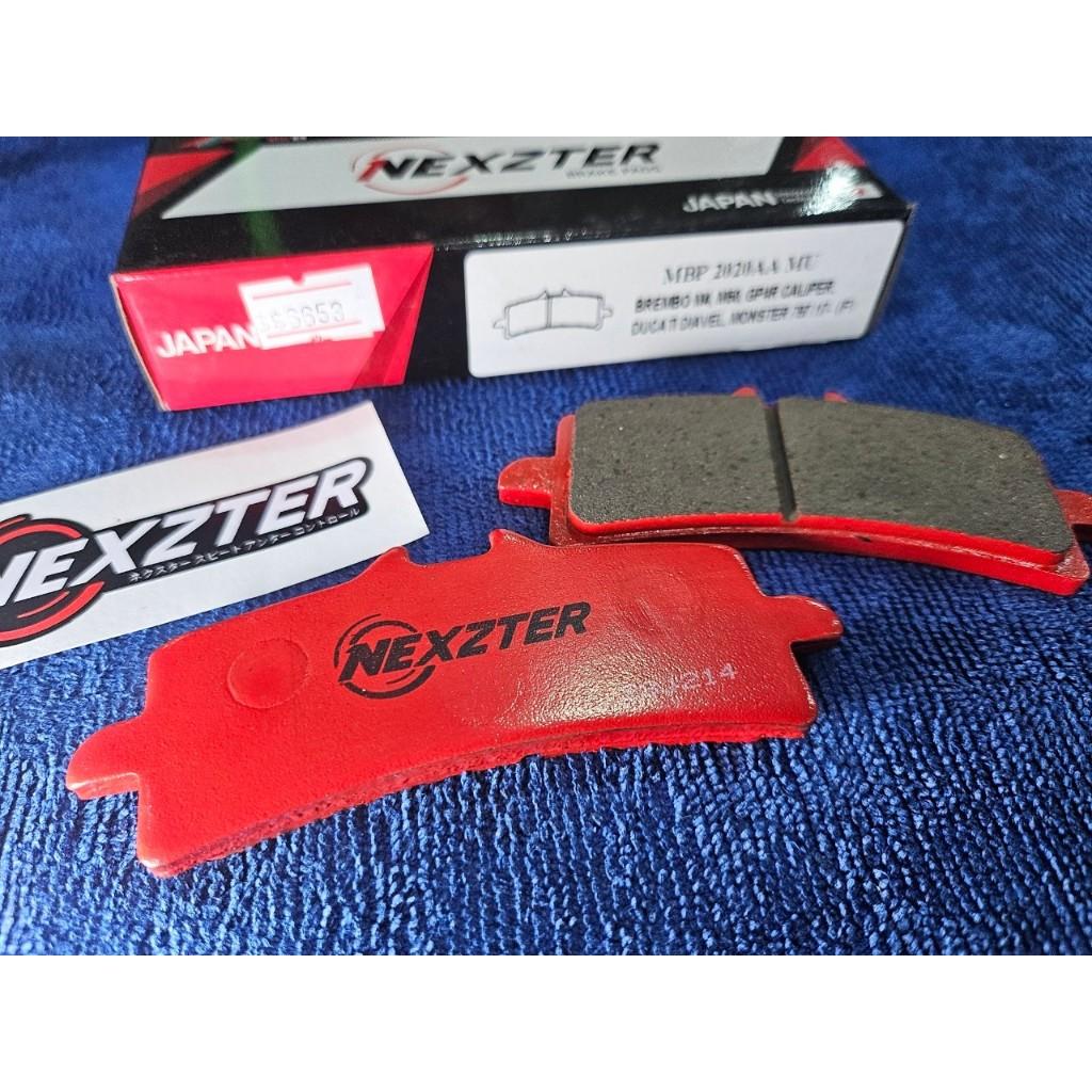 ผ้าเบรคหน้า NEXZTER 2020AA สำหรับรถรุ่น BREMBO M4,GP4R,M50 / TRIUMPH / DUCATI / KTM / APRILLIA / BMW หลายรุ่น