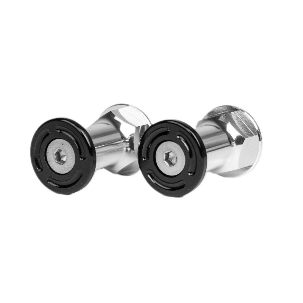 น๊อตตัวเมียยึดโช๊คหลัง CNC ยาว 49MM เกลียว M10x1.25 ติดตั้งได้ทั่วไป PIRANHA (0115)
