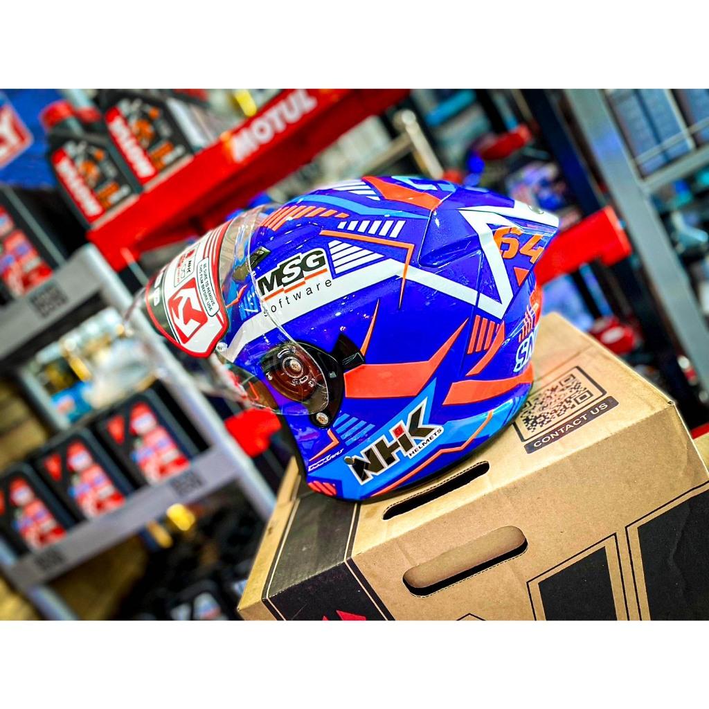 หมวกกันน็อค ครึ่งใบ NHK Model S1 GP PRO ลายใหม่ล่าสุด มี4ลาย