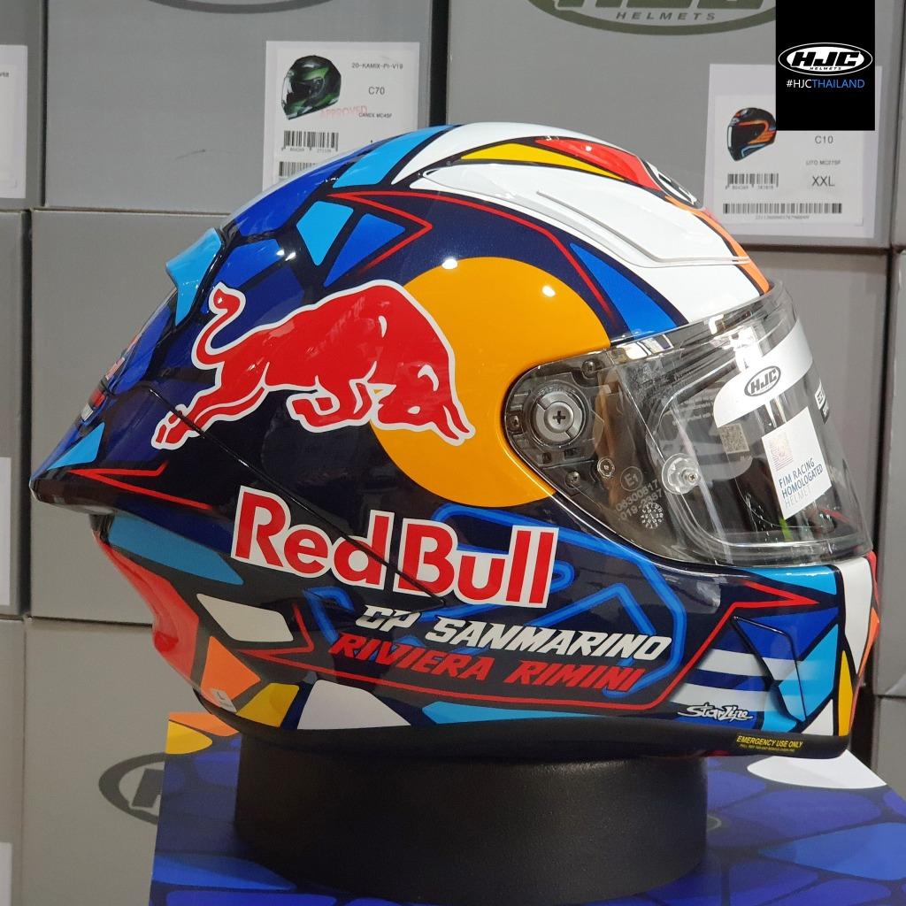 หมวกกันน็อค HJC RPHA1 Red Bull Misano GP ลายลิขสิทธิ์พิเศษ HJC x Red Bull ลายที่ 3 LIMITED EDITION มีจำกัด
