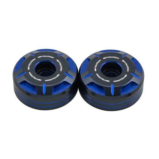น๊อตปลายแฮนด์ (ทูโทน) 2โทน REVOLUTION FORZA-350, X-MAX 300 ใช้ทั่วไป (34×13.5mm)
