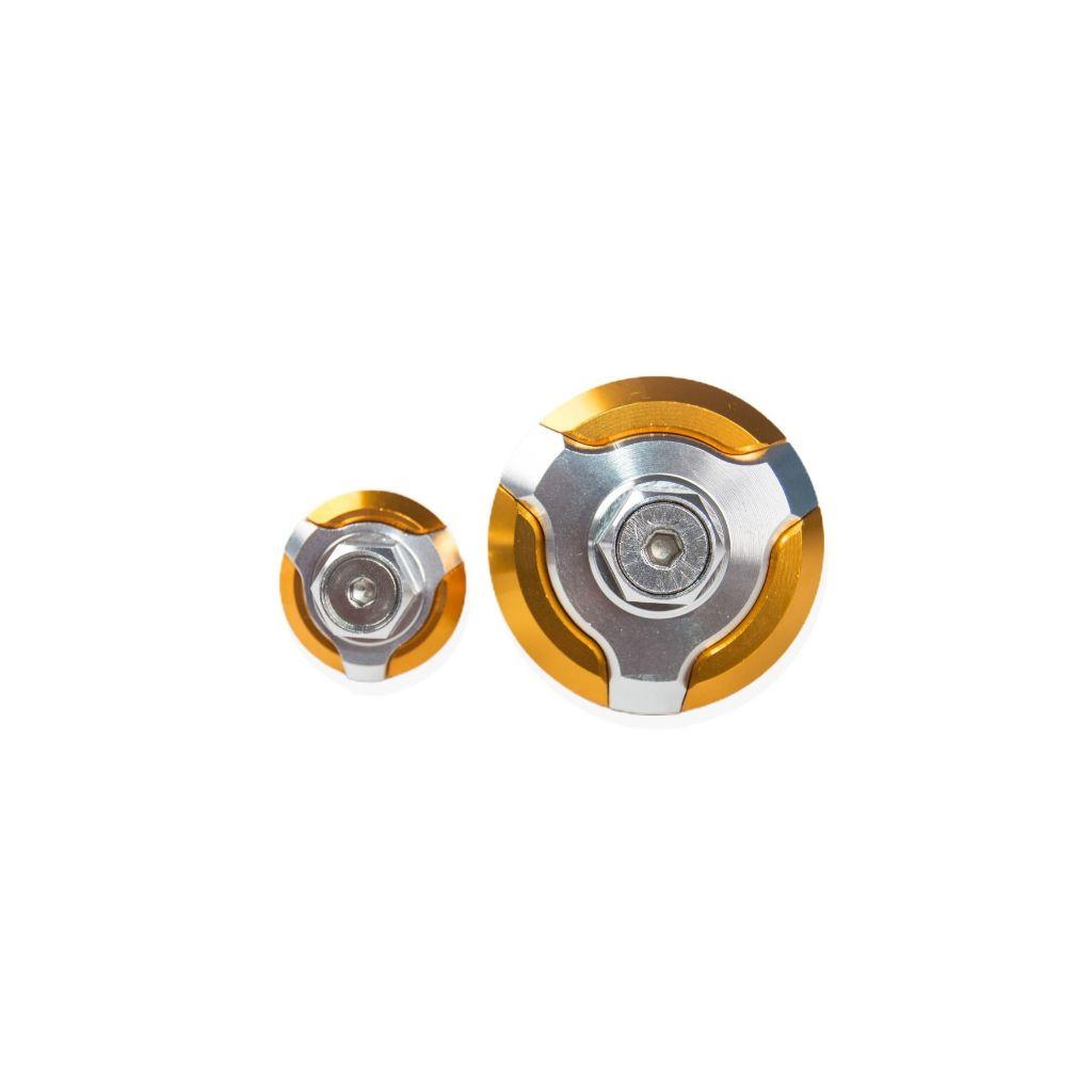 น๊อตอุดจานไฟ CNC [2ชั้น] MSX  DEMON GR200R PIRANHA (0104)