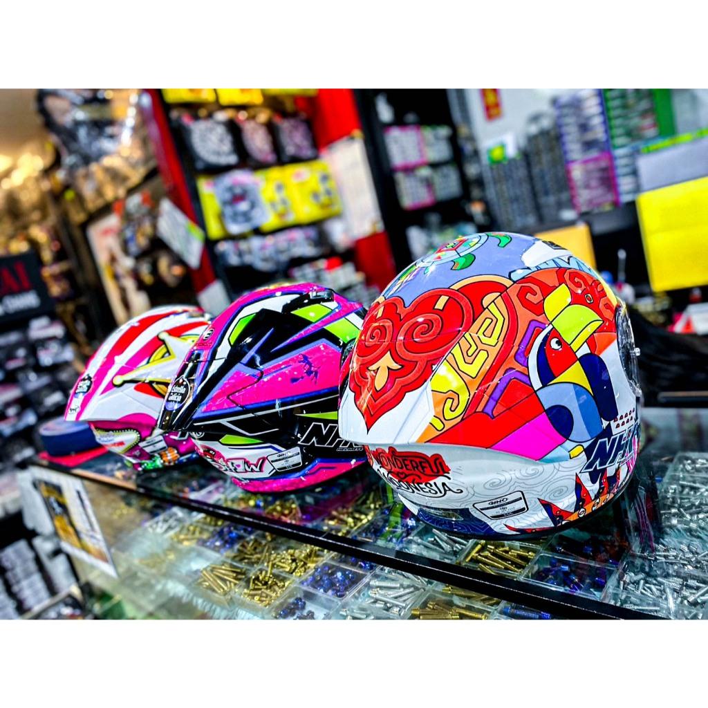 หมวกกันน็อค ครึ่งใบ NHK HELMETS2 Model : S1 GP Pro VISOR