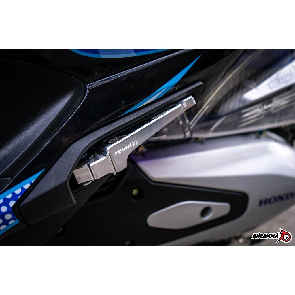 พักเท้าหลัง CNC Duo Anodize FORZA-350 / ADV-350 / LEAD-125 แบรนด์ PIRANHA