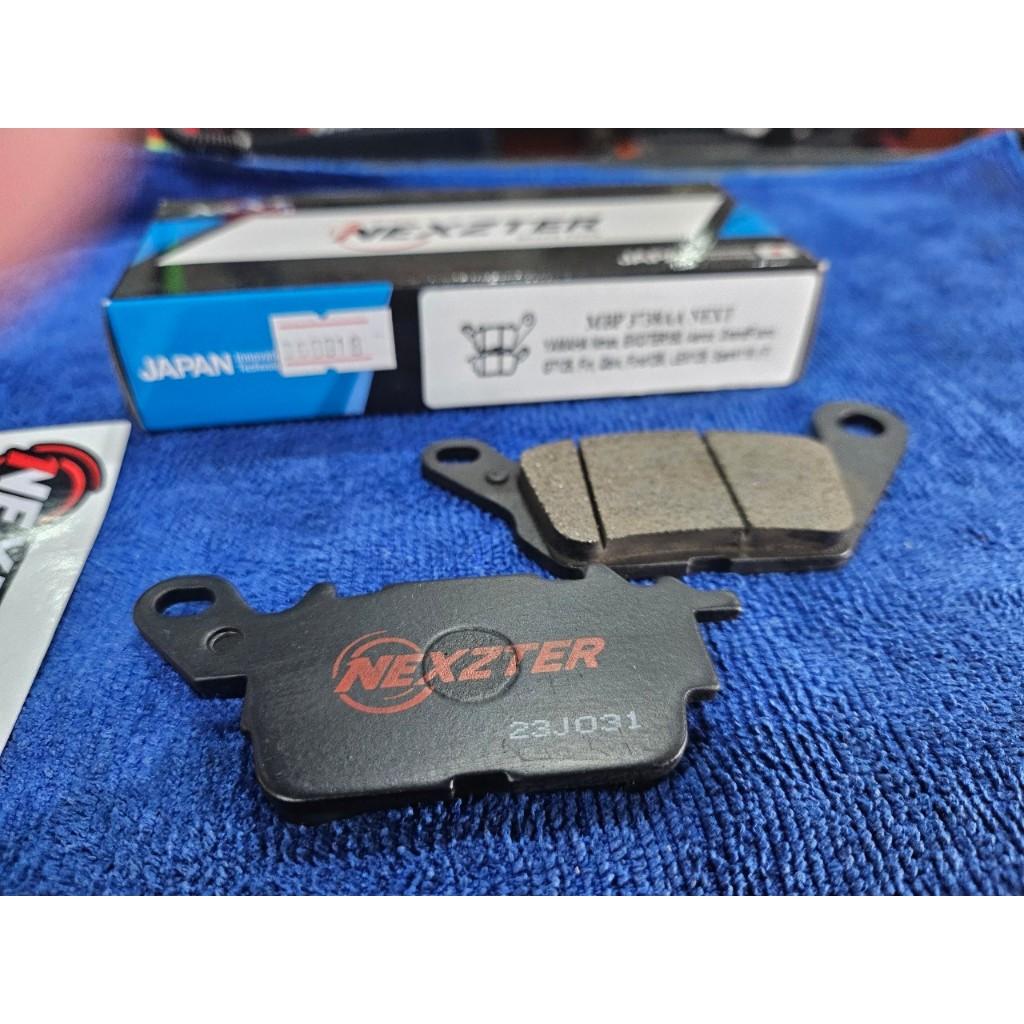 28. ผ้าเบรคหน้า NEXZTER 3738AA สำหรับรถรุ่น GRAND FILANO/AEROX/QBIX/FINO 125i/NMAX/GT 125/LEXI 125