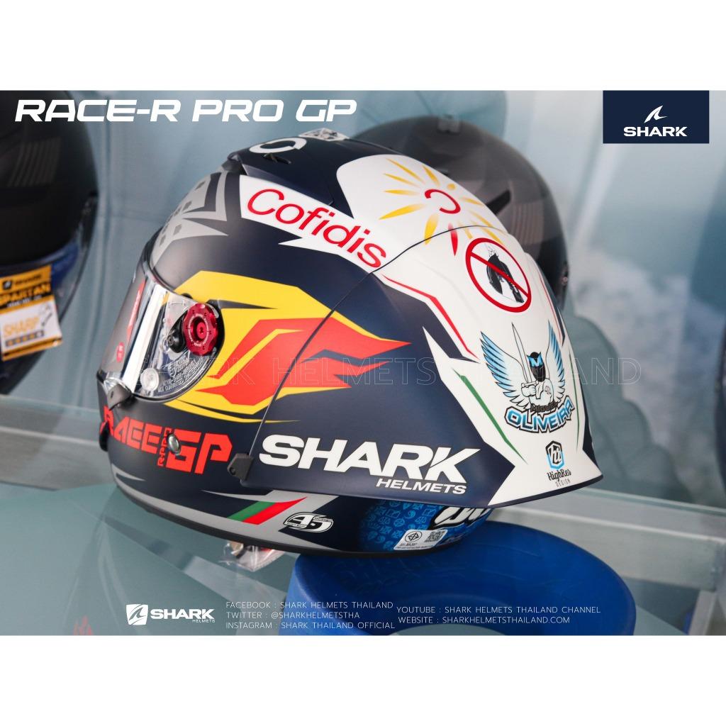 หมวกกันน็อค SHARK RACE-R PRO GP Oliveira Signature (BSW) *สอบถามก่อนซื้อ