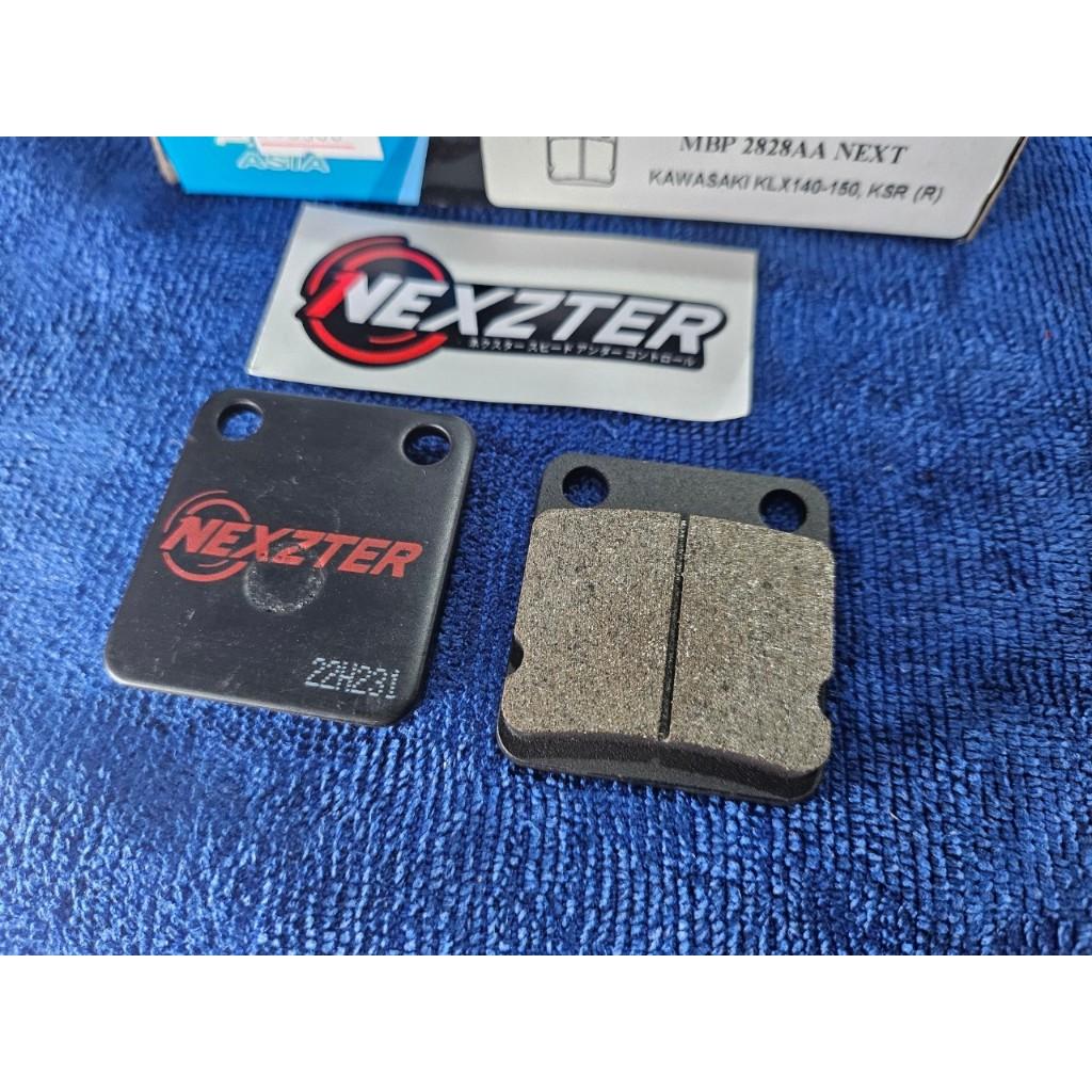 18. ผ้าเบรคหลัง NEXZTER 2828AA สำหรับรถรุ่น KLX 140,150, KSR