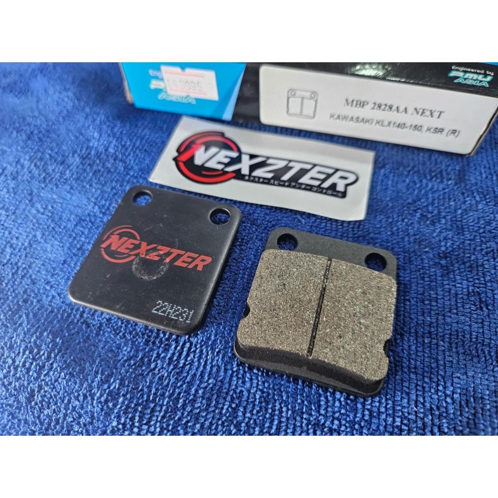 18. ผ้าเบรคหลัง NEXZTER 2828AA สำหรับรถรุ่น KLX 140,150, KSR
