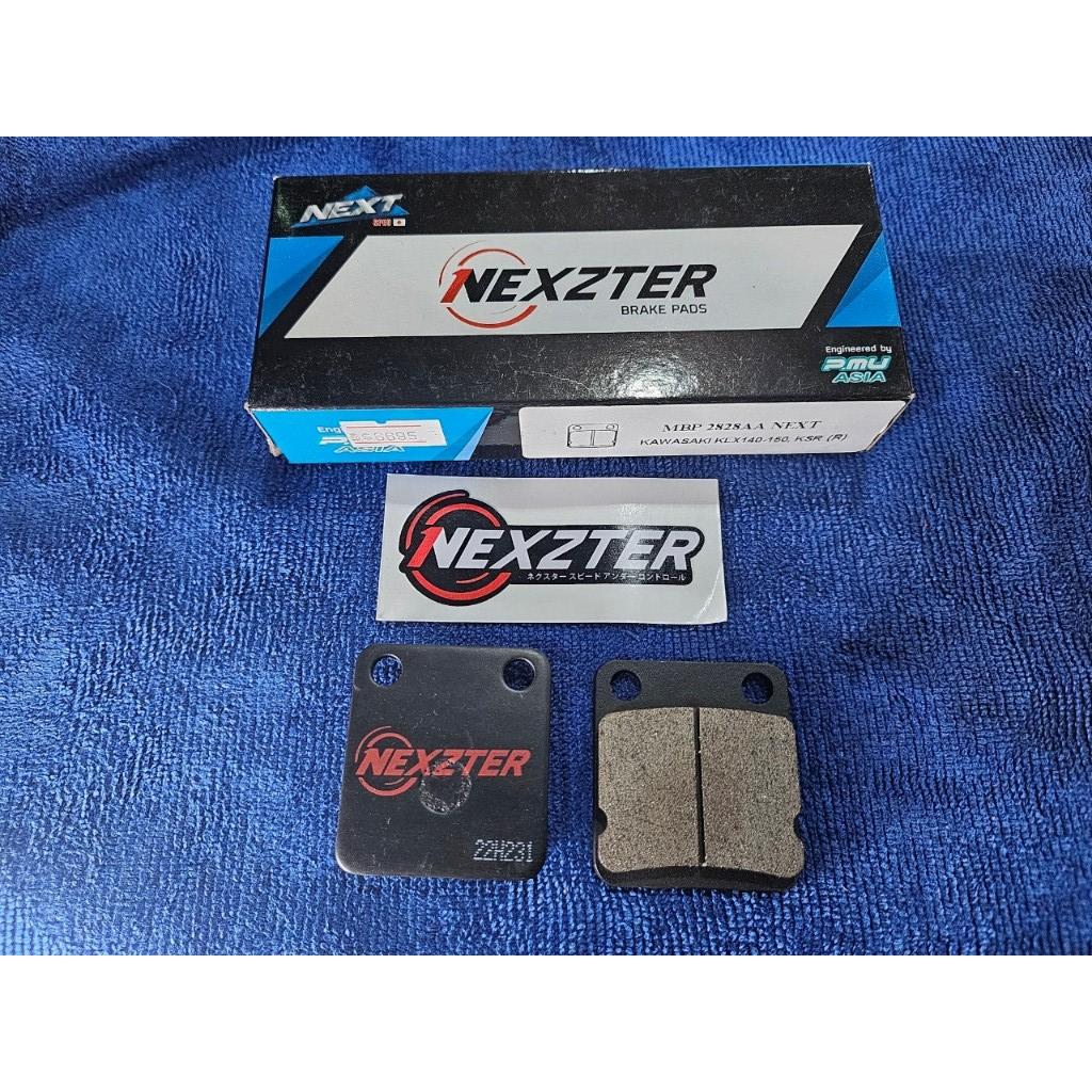 18. ผ้าเบรคหลัง NEXZTER 2828AA สำหรับรถรุ่น KLX 140,150, KSR