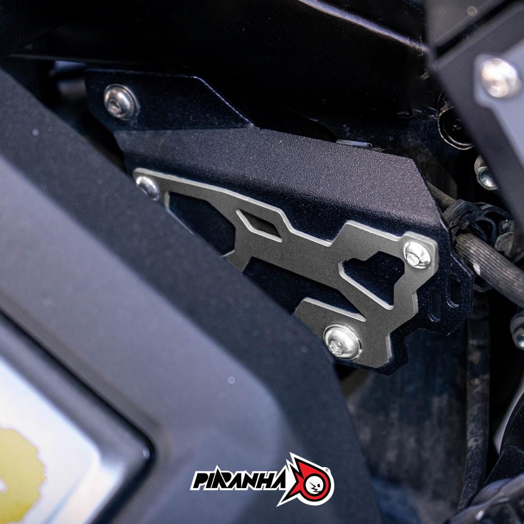 ชุดครอบคอยล์ไฟ + สายดิส + การ์ดปั๊มน้ำ อลูมิเนียม HONDA FORZA-300 G2 / FORZA-350 / ADV-350 PIRANHA แท้ มี 4 สี