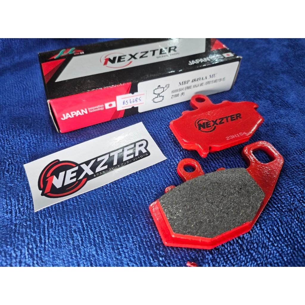 ผ้าเบรคหลัง NEXZTER 4849AA สำหรับรถรุ่นVERSYS 650 09-15,NINJA 1000 11-15,NINJA 650,Z1000 03-15,ZX10R 04-10