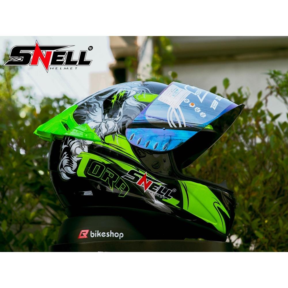 หมวกกันน็อค SNELL RYUKI เต็มใบ มีหลายลาย ขนาดฟรีไซส์ ใส่ได้ทั้งหญิงและชาย