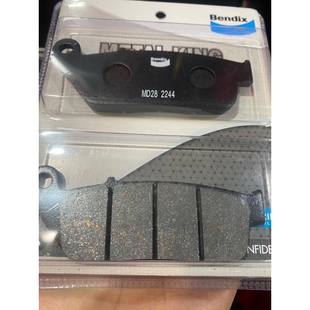 12.ผ้าเบรคหน้า Bendix MD28 ใส่รถรุ่น CBR250R/CBR 300/500/650 L-R / Versys650 Y16 / Z650Y17 / Ninja650Y17 / NC750