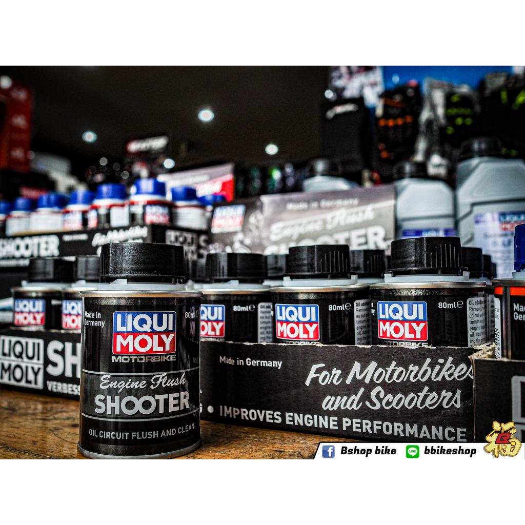 น้ำยาทำความสะอาดภายในเครื่องยนต์ LIQUI MOLY ENGINE FLUSH SHOOTER ขนาด 80มิลลิลิตร ใช้ได้กับทุกน้ำมันเครื่อง