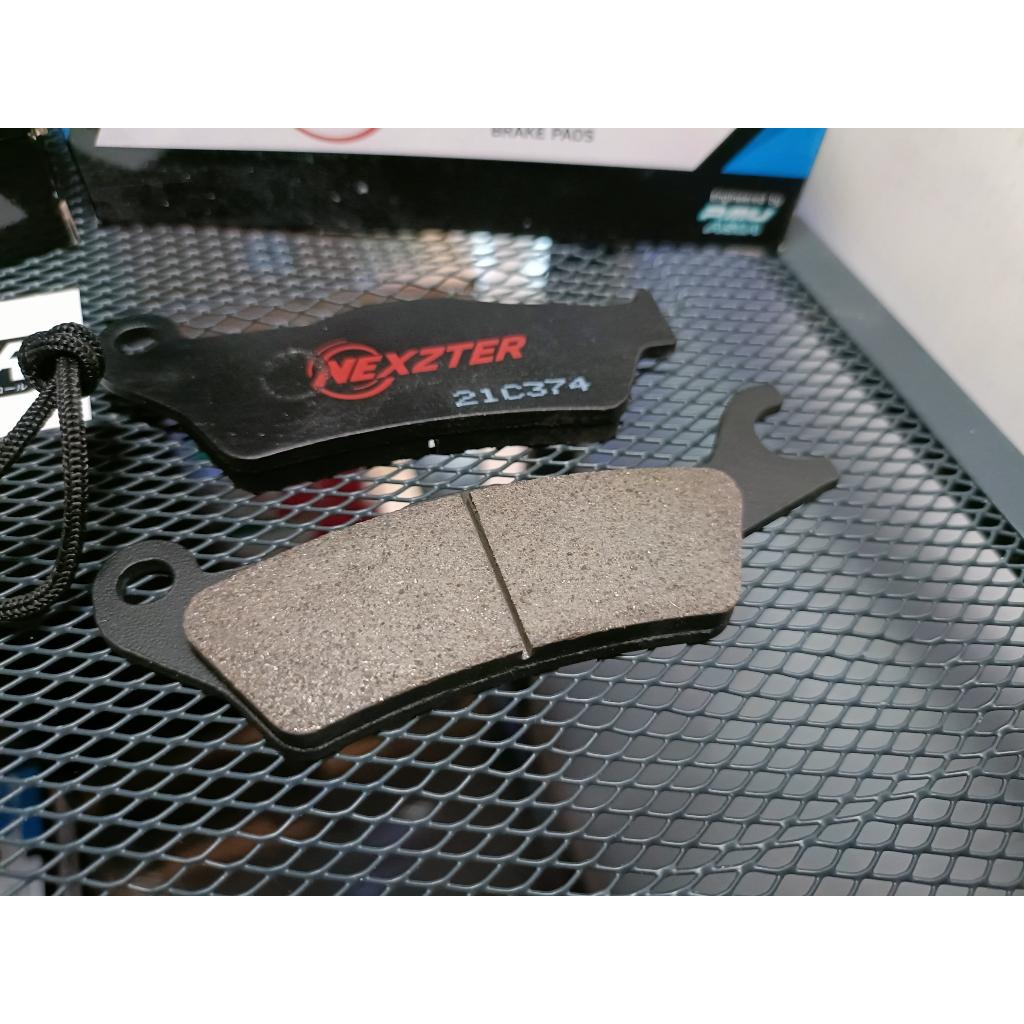 46.ผ้าเบรคหน้า NEXZTER 7558AC ใส่รถรุ่น SUZUKI GSX-R150 / GSX-S150 / RAIDER FI150