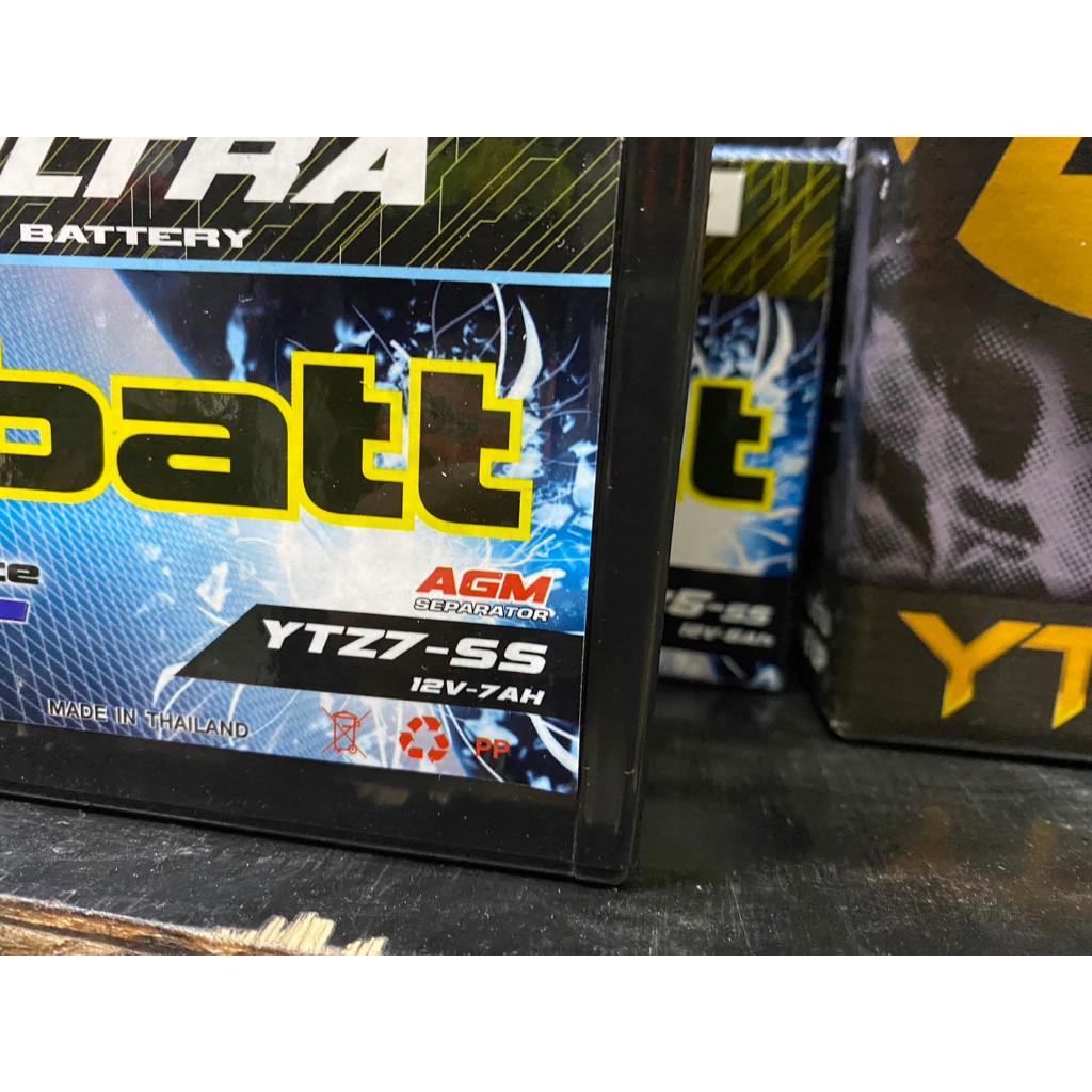 แบตเตอร์รี่ YTZ7-ss i-batt ขนาด 7 แอมป์(เตี้ย) แบตแห้ง สำหรับรถมอไซค์ รุ่น HONDA - CBR150 , PCX  AEROX รับประกัน1ปี