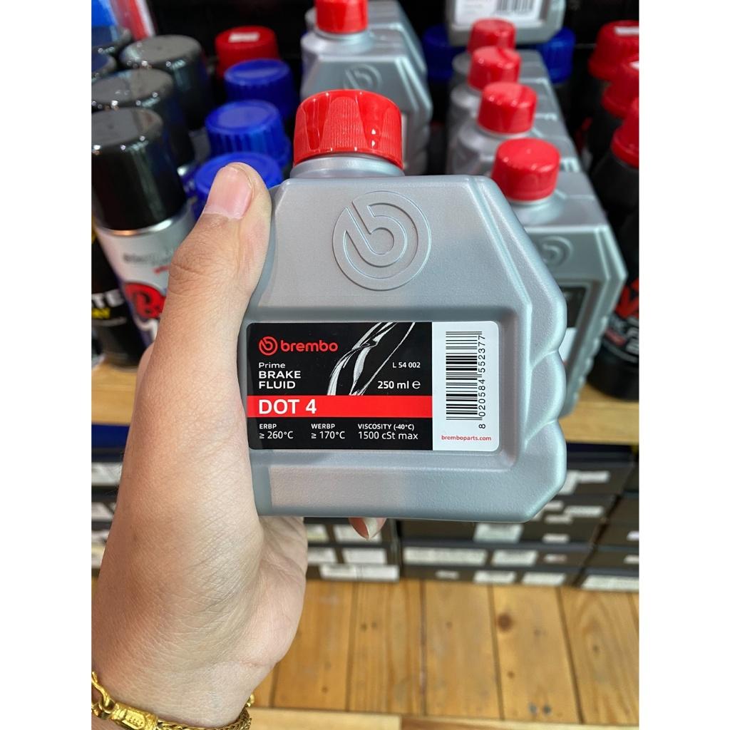 น้ำมันเบรค BREMBO DOT4 DOT5.1 ขนาด500ML ขนาด 250ml ของแท้ เป็นน้ำมันเบรกสังเคราะห์เกรดพรีเมียม