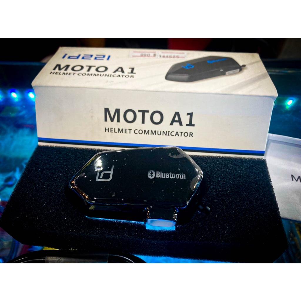 บลูทูธติดหมวก ID221 รุ่นMOTO A2  -รุ่นนี้มีไมค์ในตัวลำโพง -เสียงดี สะดวกต่อการใช้งาน -กันน้ำ -รับประกัน 1 ปี