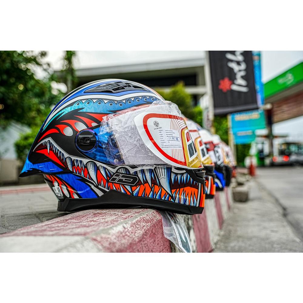 หมวกกันน็อค ID FRT-pro แถมฟรี ชิวหน้าหมวก ทรงใหม่2023 หมวกกันน็อตเต็มใบ